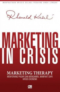 Image of Marketing In Crisis: Marketing Therapy